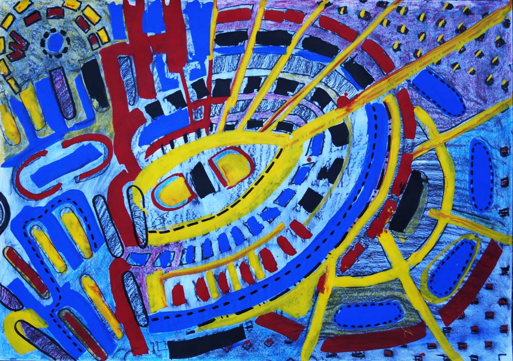 Straßenkappen-Studie von Eva Seltmann-Reinig