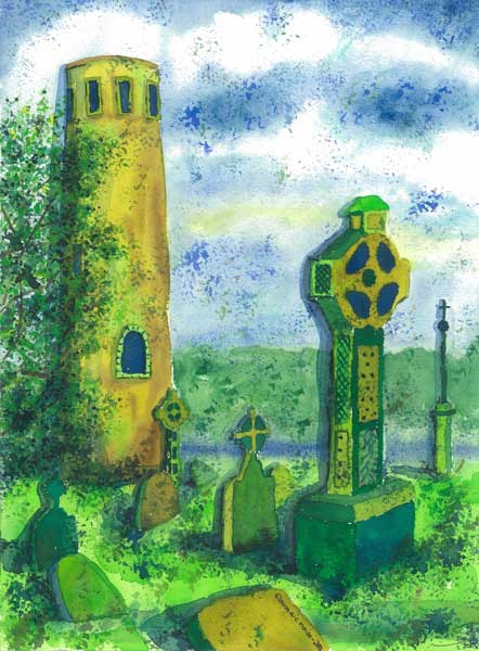 Clonmaicnoise Irland von Eva Seltmann-Reinig