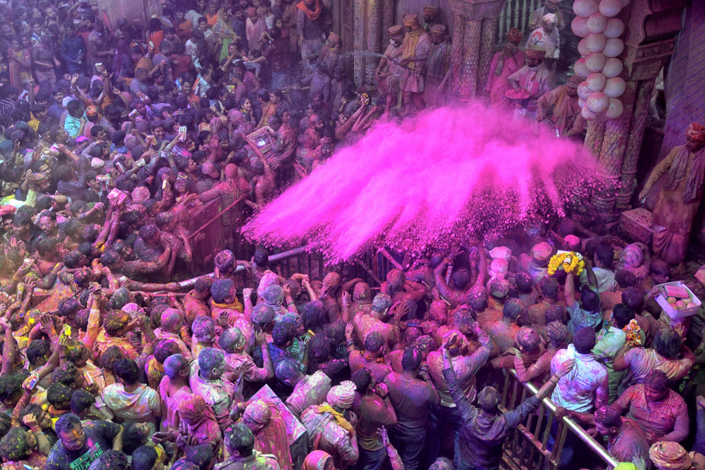 Pink Magic von Shaibal Nandi