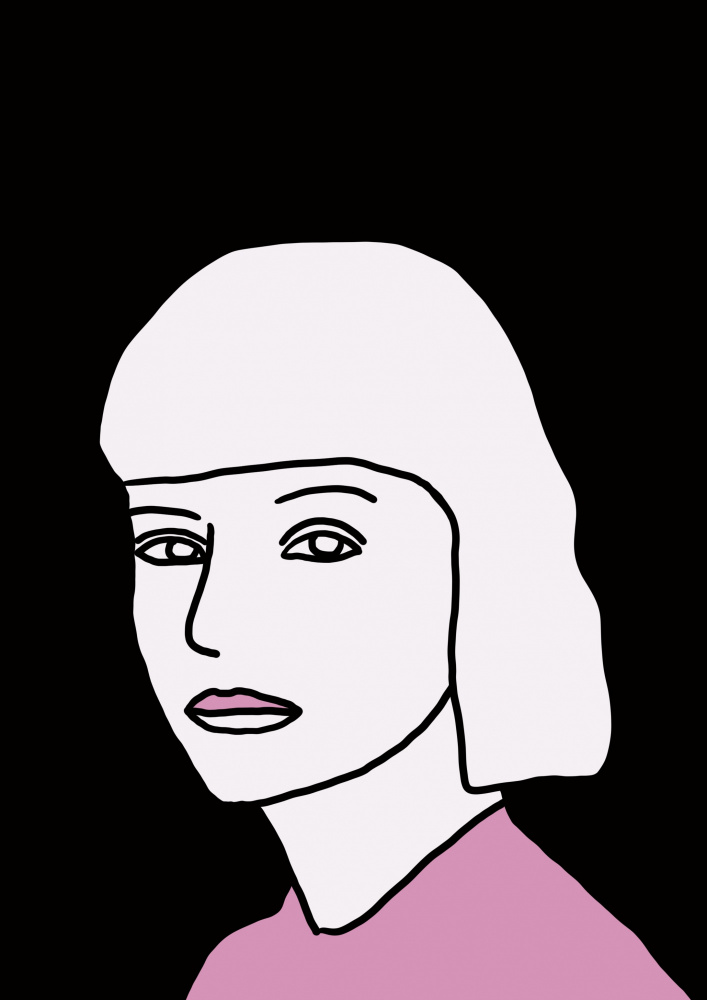 The Look in Pink and Black von Sharyn Bursic