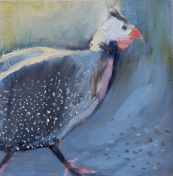 Guinea Fowl Four von Sheri Gee