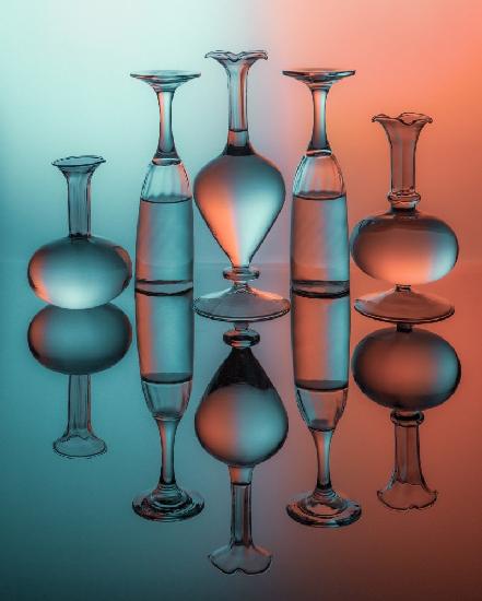 Series of Glass and Reflection - 14