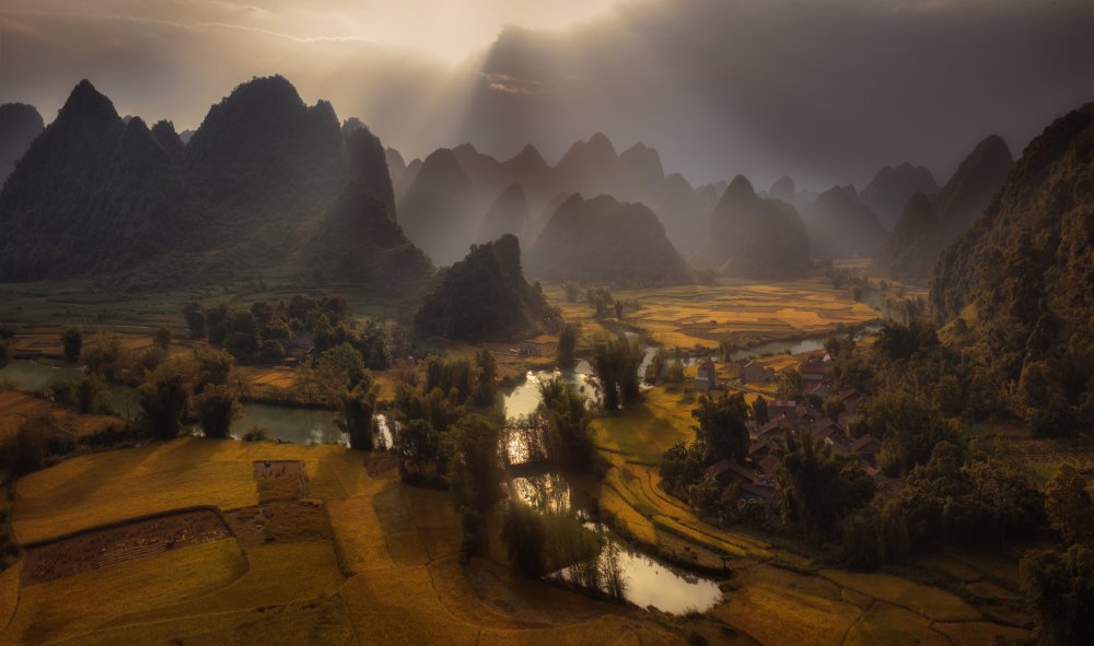 Vietnam Terraces von Siarhei Mikhaliuk *