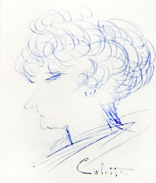 Self-portrait von Sidonie Gabrielle Colette