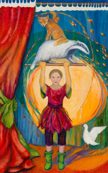 Acrobats von Silvia  Pastore