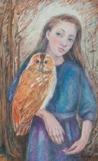 Girl with Owl