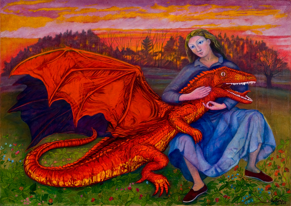 In the absence of Saint George von Silvia  Pastore