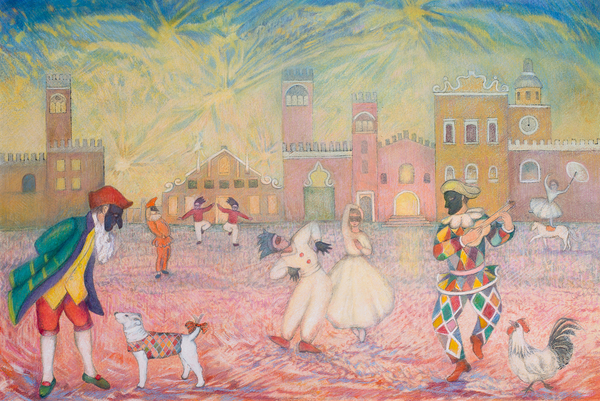 Stage of Fools 1 von Silvia  Pastore