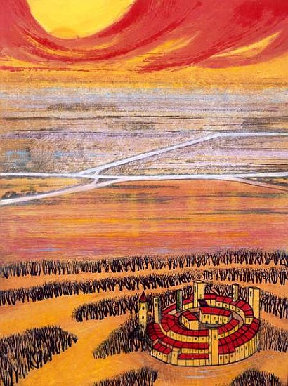 The Last Town, 2006 (mixed media)  von Silvia  Pastore