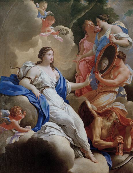 S.Vouet / Allegorie of Wisdom von Simon Vouet