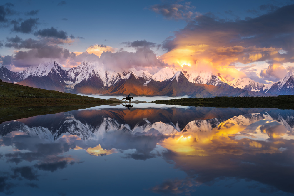 Mountains in Sichuan von Simoon