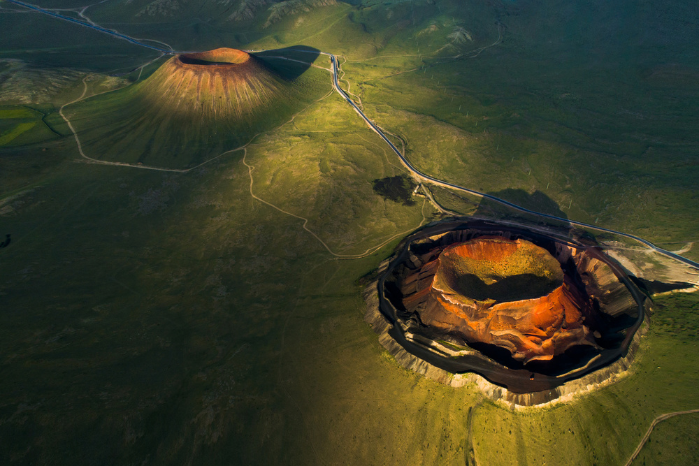 Ulan hada volcano von Simoon