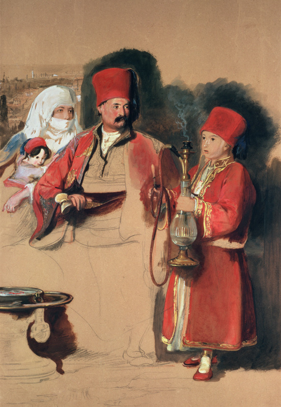 Portrait of Sotiri von Sir David Wilkie