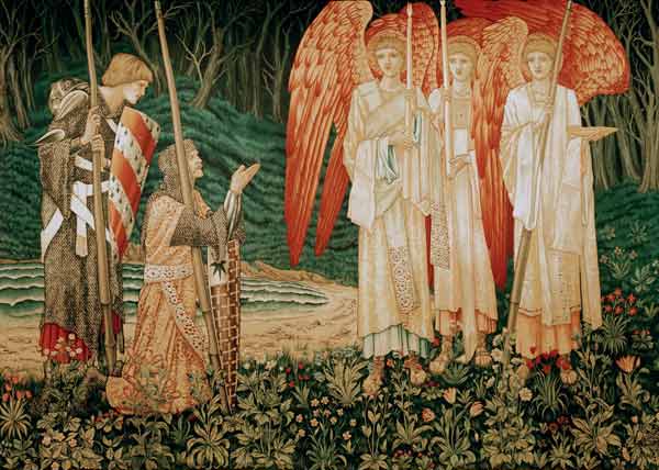 Erlangung des Grals von Sir Edward Burne-Jones