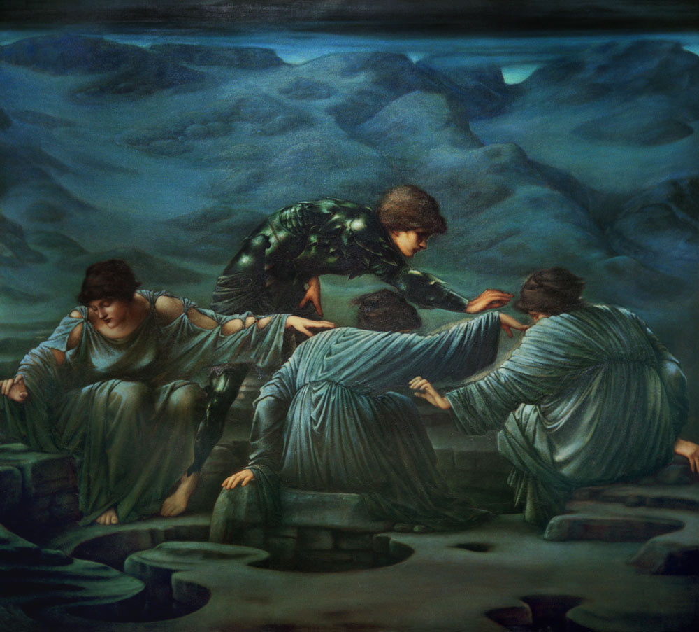 Perseus und die Graien von Sir Edward Burne-Jones