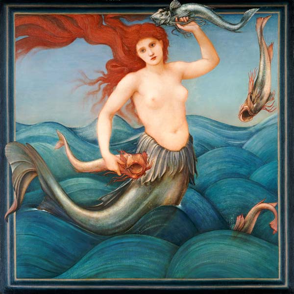 A Sea Nymph von Sir Edward Burne-Jones
