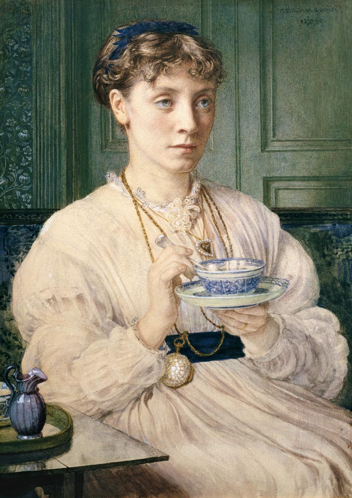 Portrait of Georgiana Burne-Jones (1840-1920) von Sir Edward John Poynter