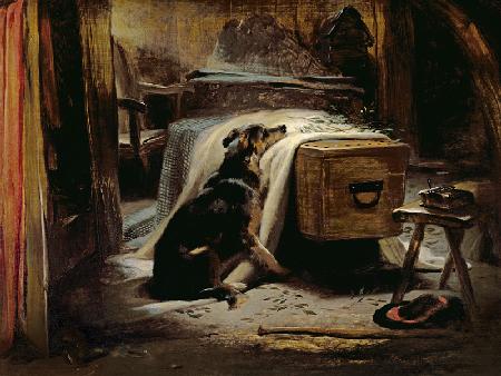 Der Hauptleidtragende des alten Hirten 1837