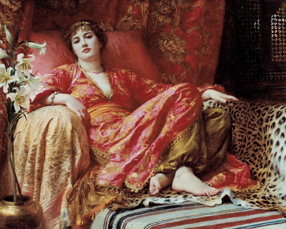 Leila von Sir Frank Dicksee