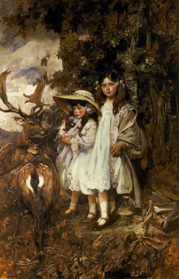 Irene and Frida Mond von Sir James Jebusa Shannon