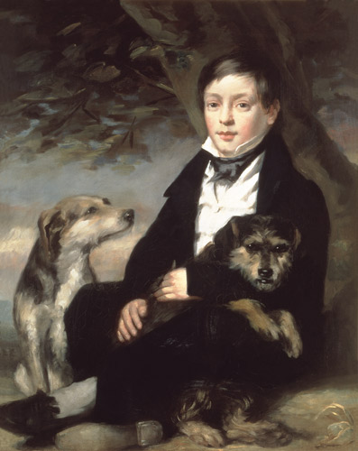 Portrait of Master Raines, of Wheldrake Manor, York von Sir John Watson Gordon