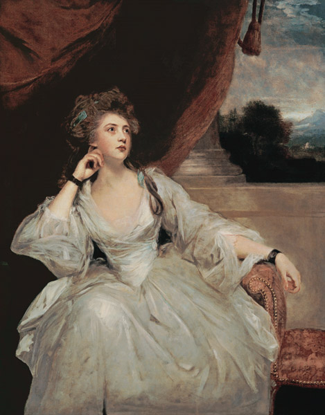 Portrait of Mrs. Stanhope von Sir Joshua Reynolds