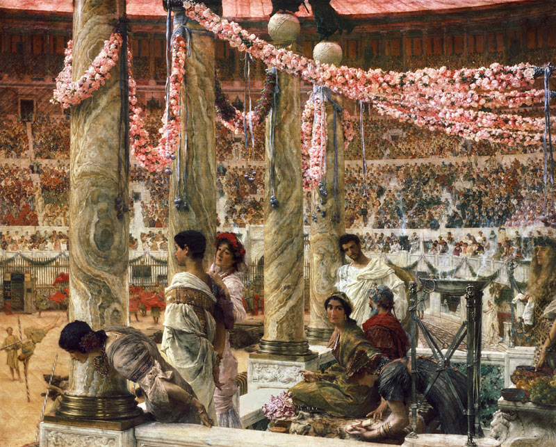 Caracalla and Geta von Sir Lawrence Alma-Tadema