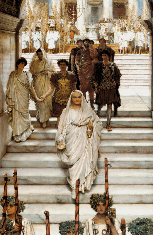 The Triumph of Titus von Sir Lawrence Alma-Tadema