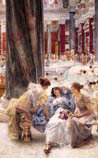 The Baths of Caracalla von Sir Lawrence Alma-Tadema