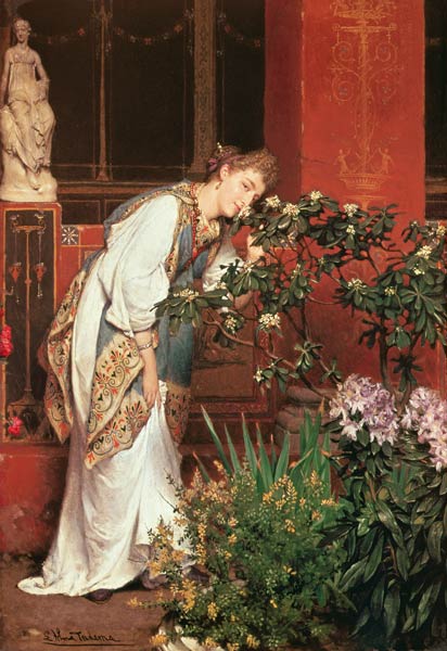 In the Peristyle von Sir Lawrence Alma-Tadema