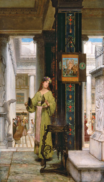 In the Temple von Sir Lawrence Alma-Tadema
