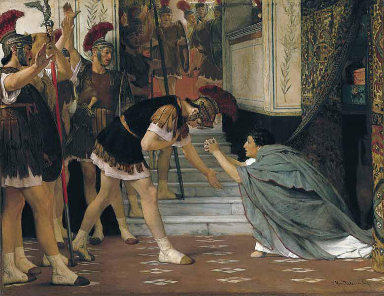 Proklamation des Claudius zum Kaiser