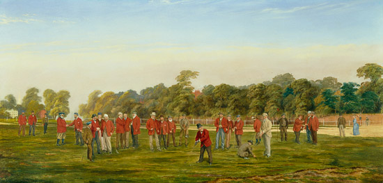 Golf at Blackheath von Sir Powell