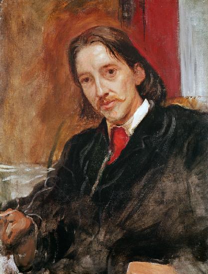 Portrait of Robert Louis Stevenson (1850-1894)