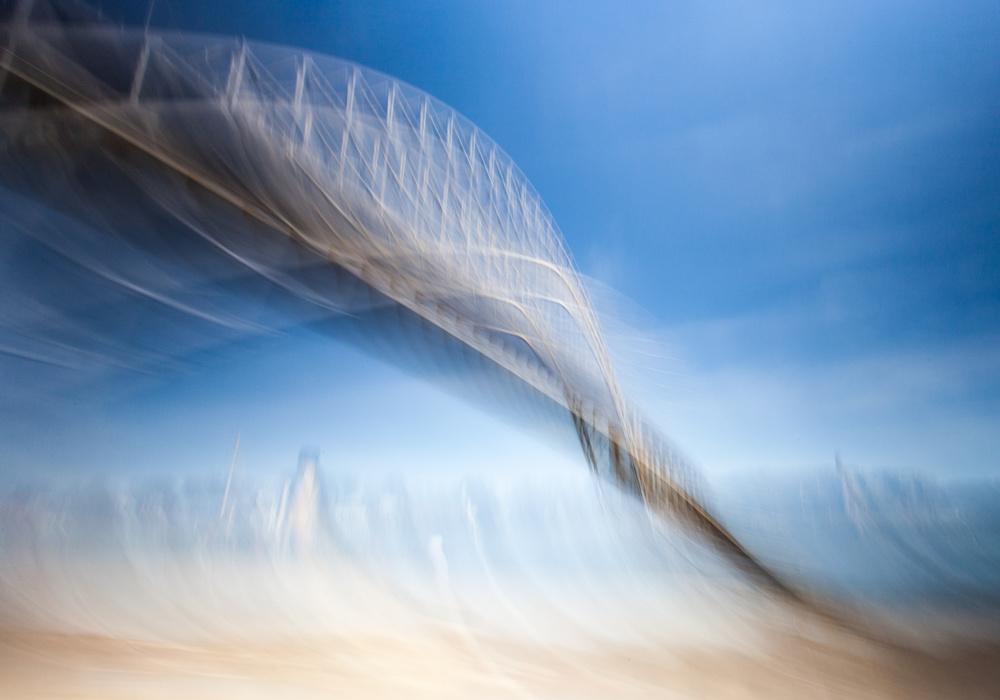 The Fredrikstad bridge #3 von Åsmund Kværnstrøm