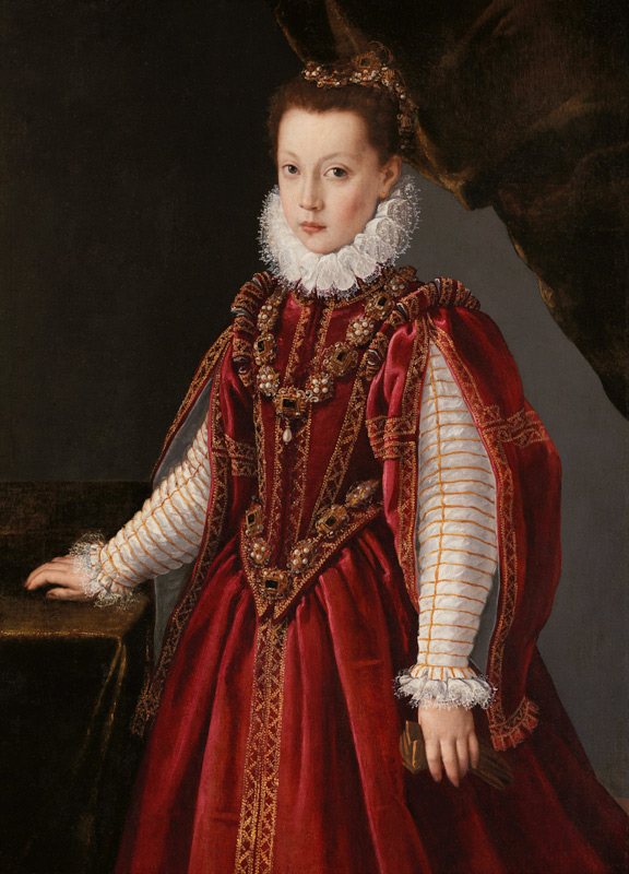 Bildnis einer jungen Dame von Sofonisba Anguissola