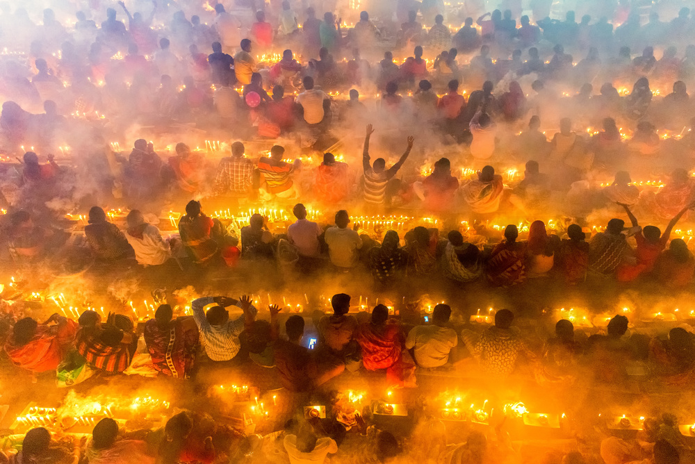 Prayer on fire von Sohel Parvez Haque