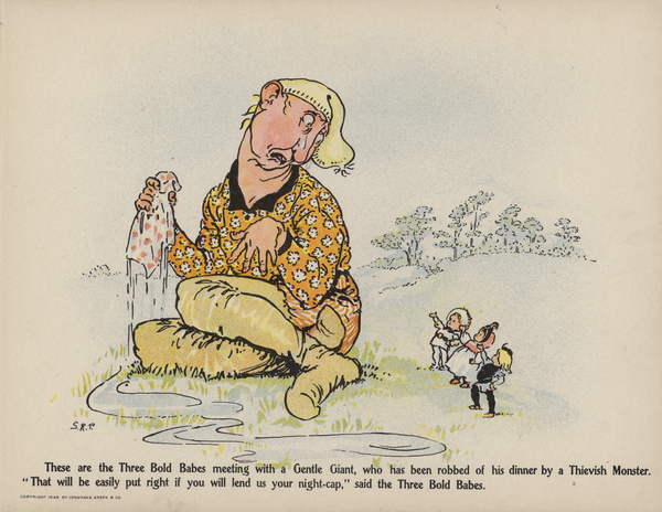 Illustration for Further Doings of the Three Bold Babes von Sophia Rosamond Praeger