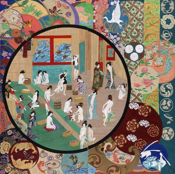 JAPONAISES AUX BAINS von Sophie FLESCH