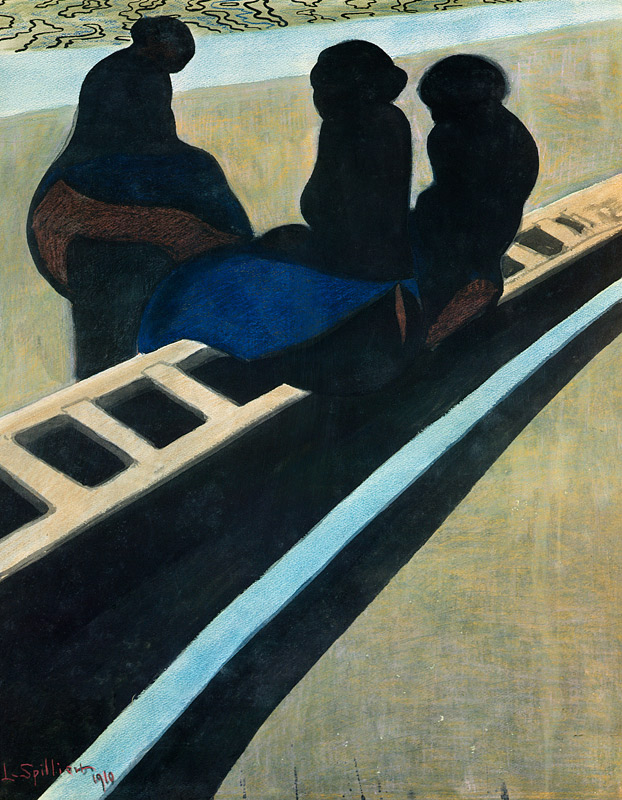 Fishermens Wives on the Quay von Leon Spilliaert