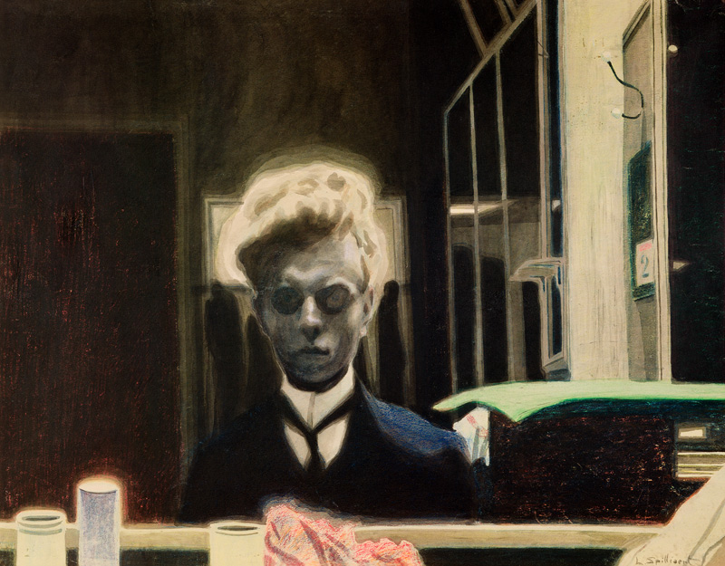 Selbstbildnis von Leon Spilliaert