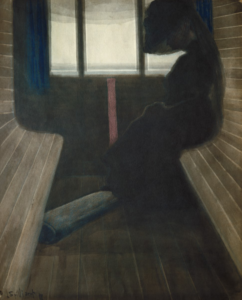 The Woman on the Train, The Widow von Leon Spilliaert