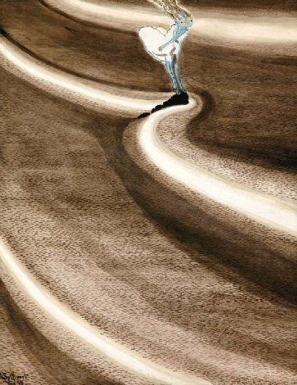 Mädchen in den Wellen (Fillettes devant la vague)