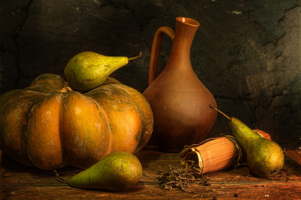 With a pumpkin von Stanislav Aristov