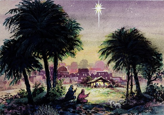 Follow the Star (w/c on paper)  von Stanley  Cooke