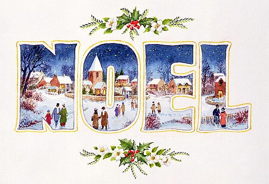 Noel (w/c on paper)  von Stanley  Cooke