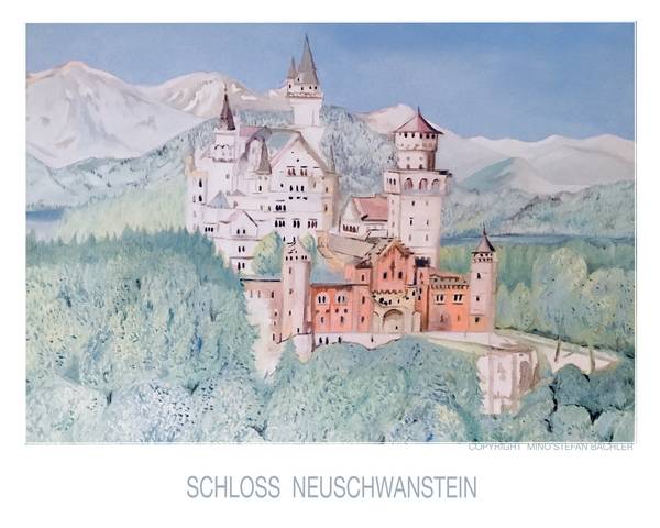 Schloss Neuschwanstein von MINO
