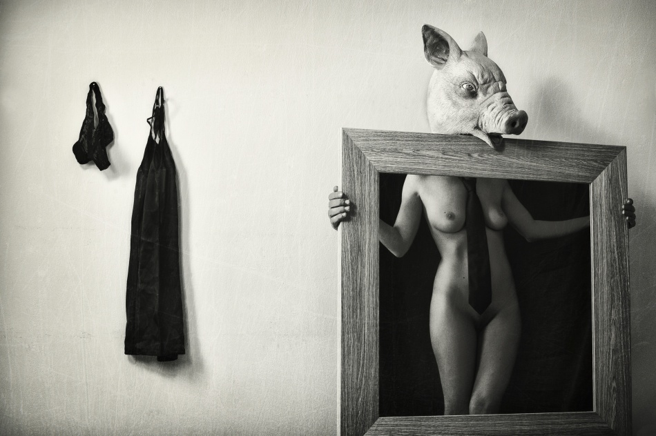 family portrait (into the mirror) von Stefano Miserini