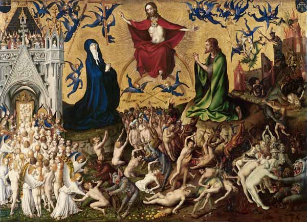 Weltgericht. von Stephan Lochner