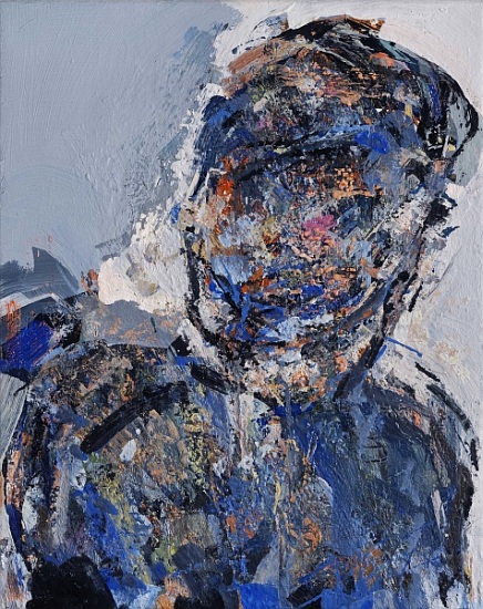 Leo Genn in a dressing gown von Stephen  Finer